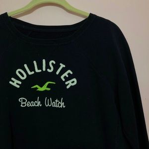 Navy Blue Hollister Pullover